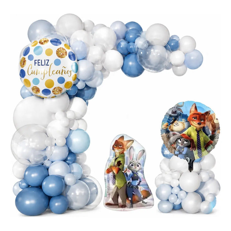 Kit De Globos Zootopia