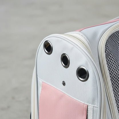 Mochila Transportadora Para Mascota Con Bolsillos 35 X 36 cm