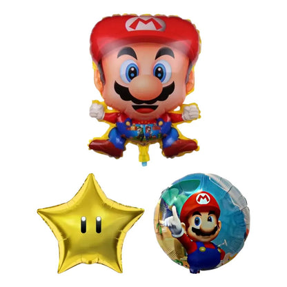 Kit De Globos Mario Bros