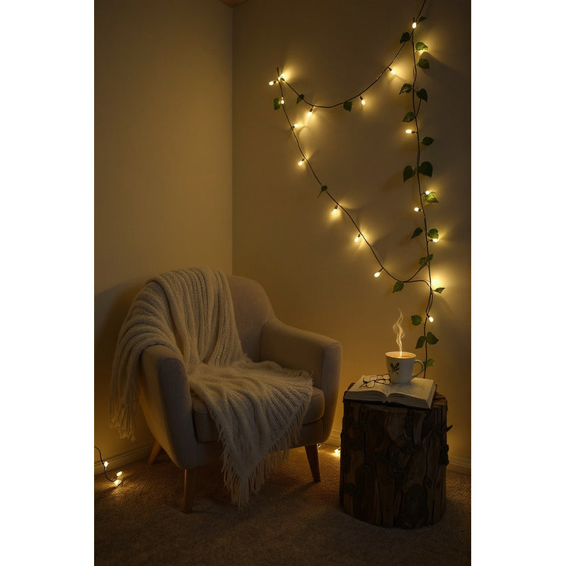 Luciérnagas Blanco Cálido 3mts X30 Luces