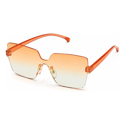 Lentes Estilo Oversize Degradé