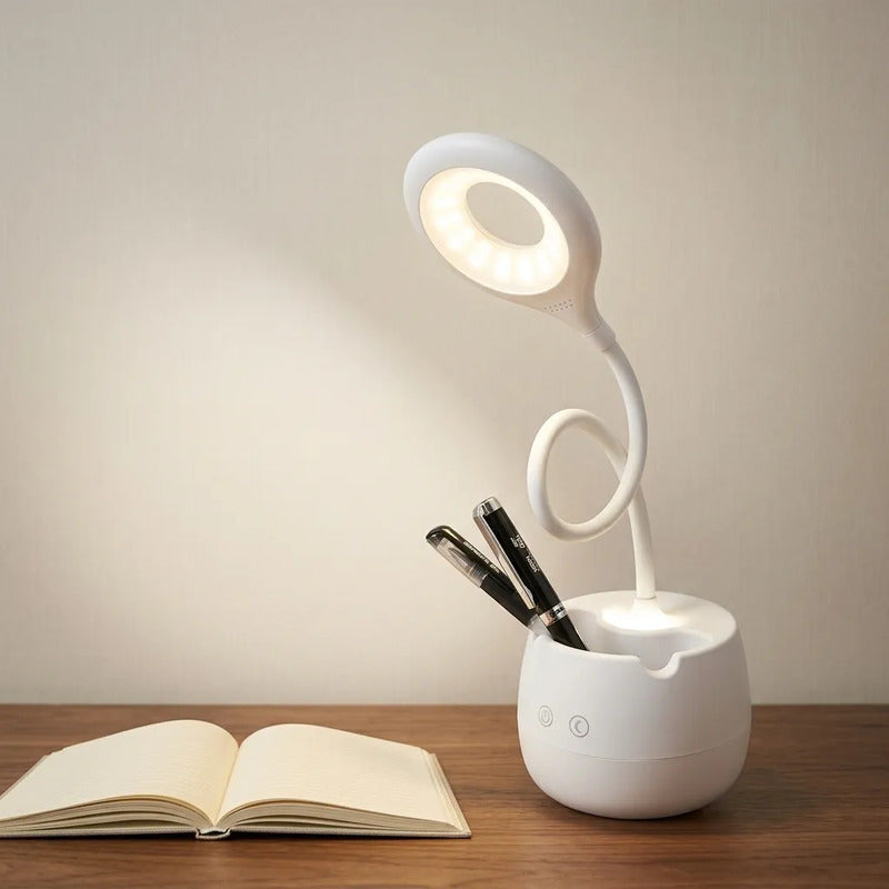Lámpara Flexible Conexión USB Blanco Frío