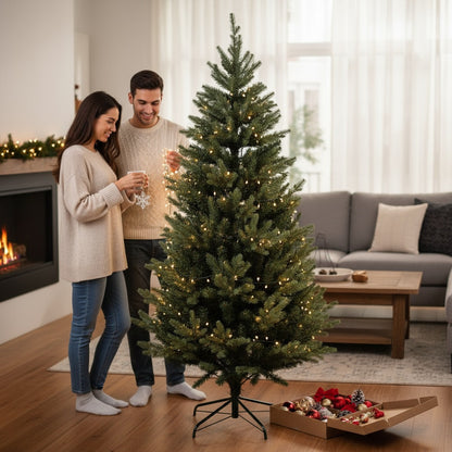 Árbol De Navidad 2,10 Metros 1100 Ramas