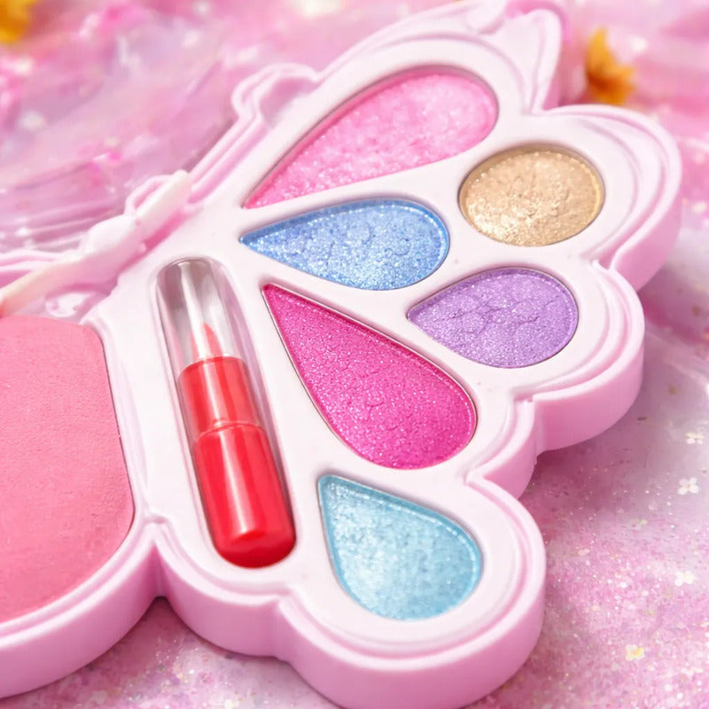 Petaca Maquillaje Diseño Mariposa