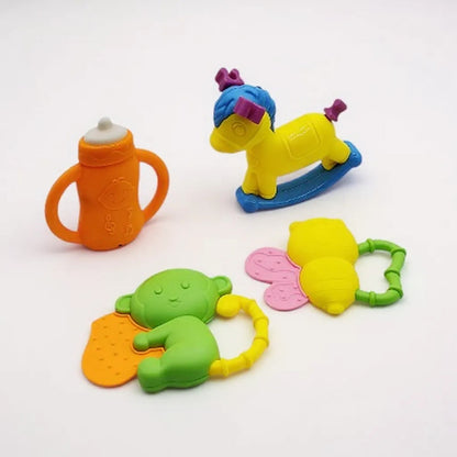 Pack De Sonajeros Animalitos X4