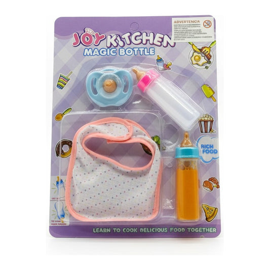 Set De Biberón Con Babero