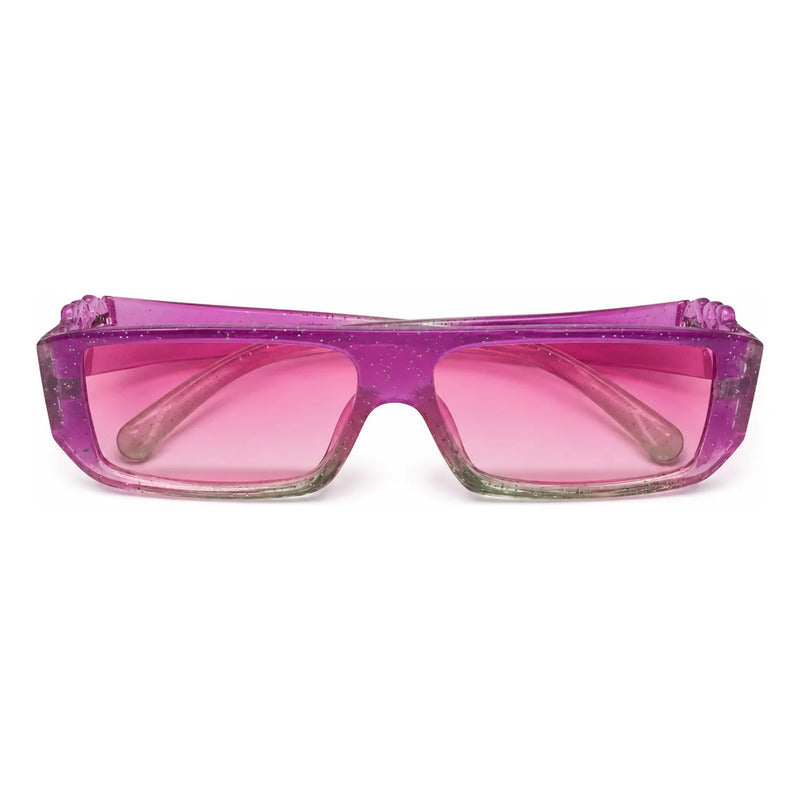 Lentes Rectangulares Con Glitter