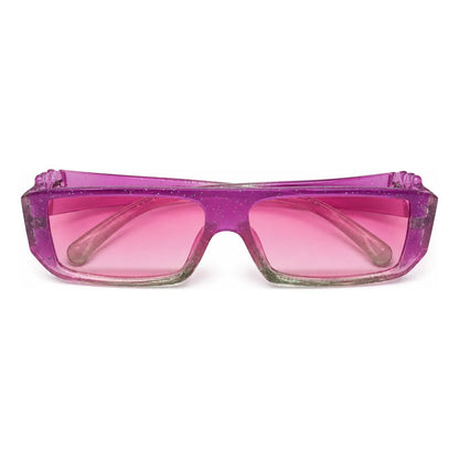 Lentes Rectangulares Con Glitter