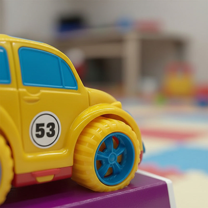 Auto De Juguete Fusca Con Ojos