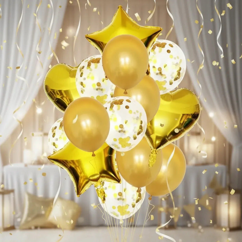 Set De Globos X14 Unidades