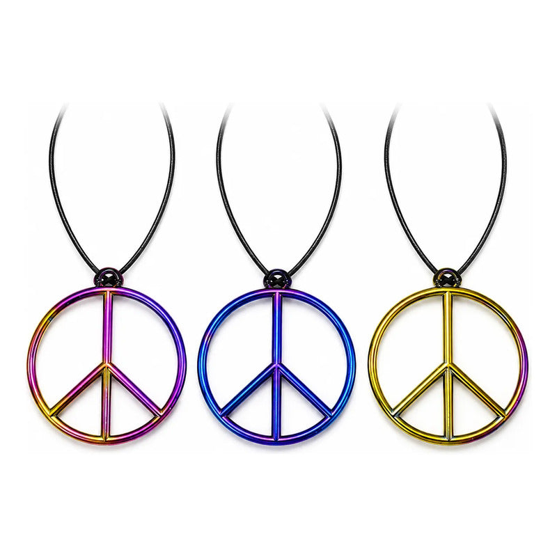 Collar Amor Y Paz Metálico