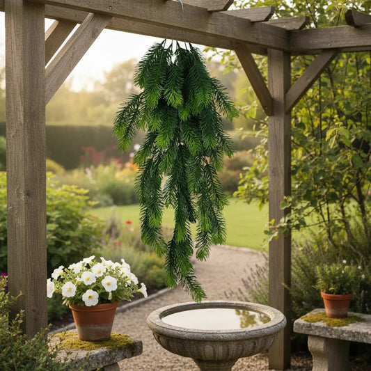 Planta Colgante Pino Frondoso 92 cm