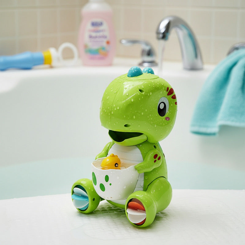 Dinosaurio Lanza Agua Para El Baño Con Ventosa