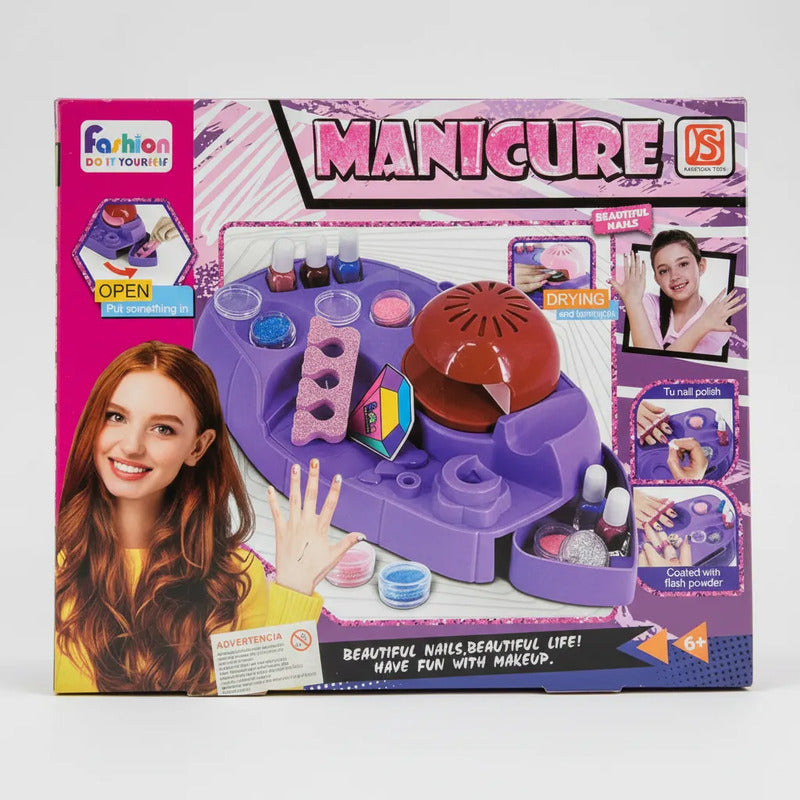 Set Manicura Con Base