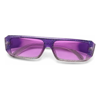 Lentes Rectangulares Con Glitter