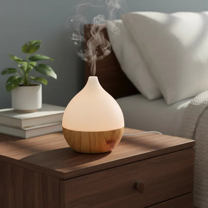 Aromatizador Difusor Con Luz Gota