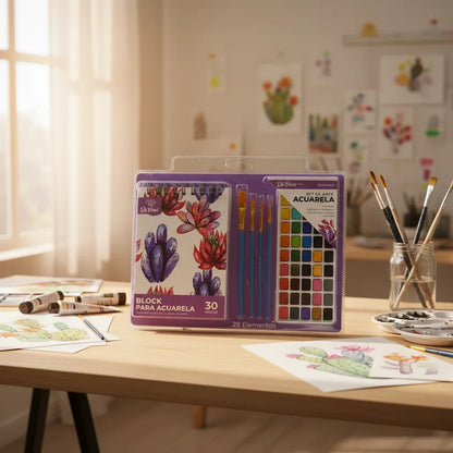 Set De Arte Da Vinci Acuarela