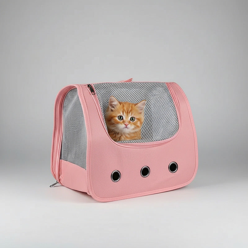 Mochila Transportadora Para Mascotas 28,5 X 35,5 cm