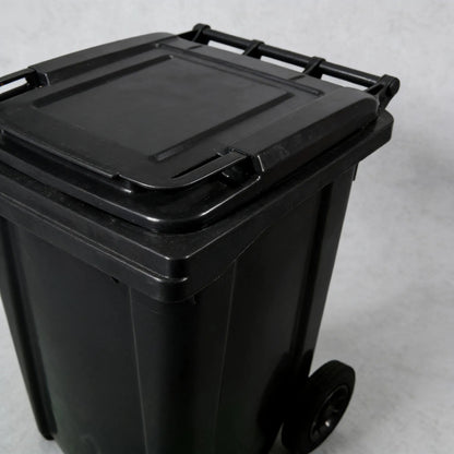 Tacho Contenedor De Basura Negro 120 Lts Negro
