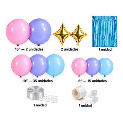 Kit De Globos Princesa Jazmine