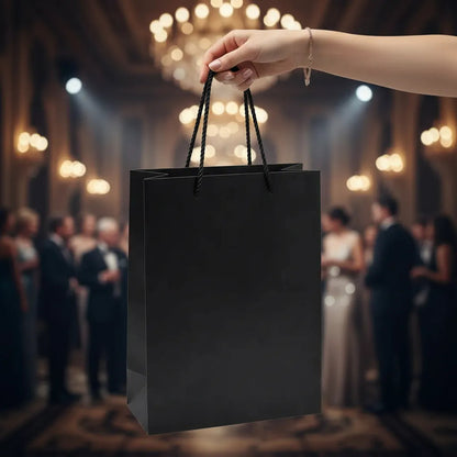 Bolsa De Regalo Lisa Negro