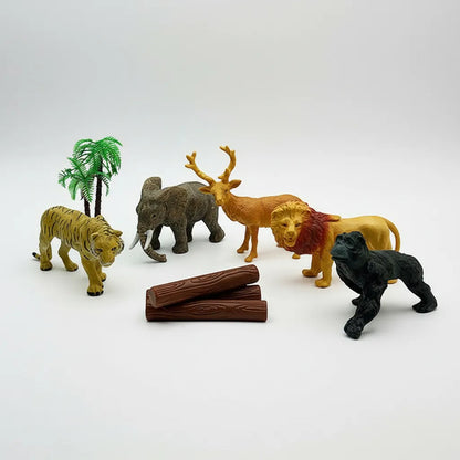 Set De Animales Safari X9