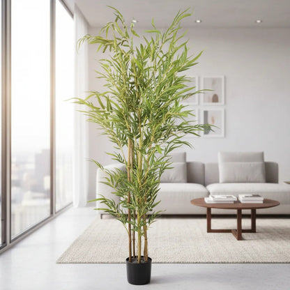 Planta Artificial De Bamboo 1,55 mts