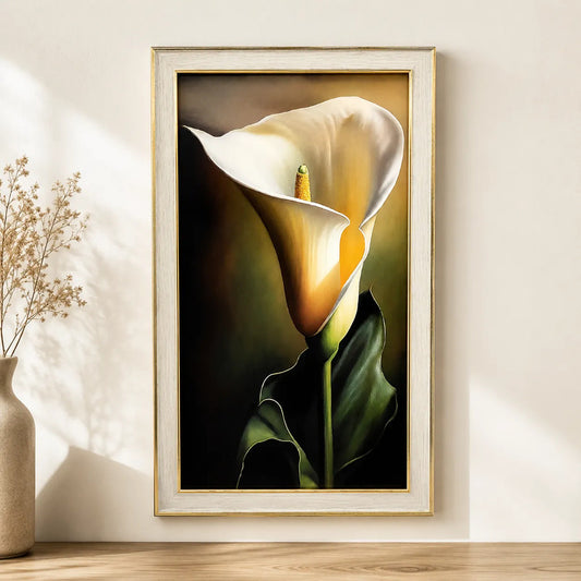 Cuadro De Flores Cala
