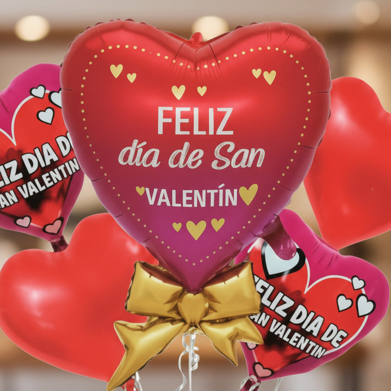 Set De Globos San Valentín