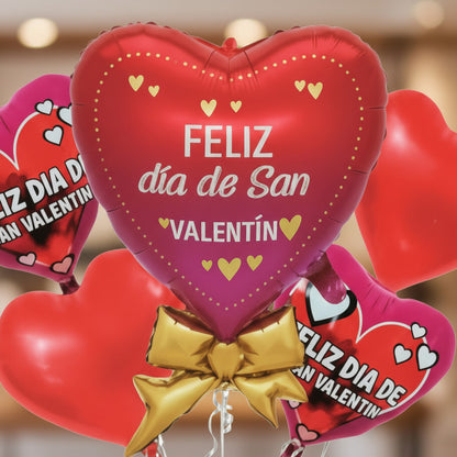 Set De Globos San Valentín