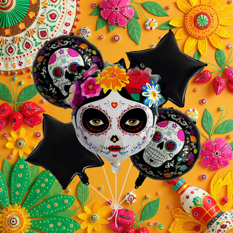 Set De Globos Catrina