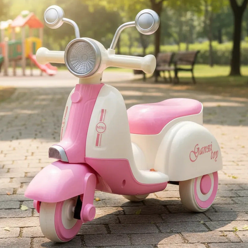 Buggy Scooter Moto Con Luz Y Música