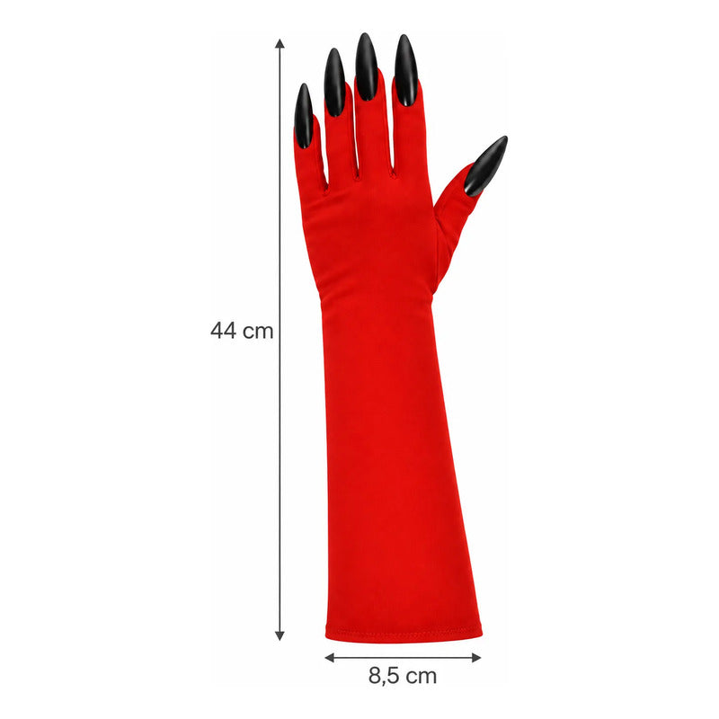 Guantes Largos con Uñas
