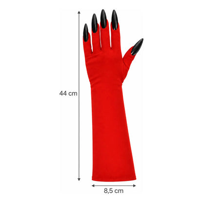 Guantes Largos con Uñas