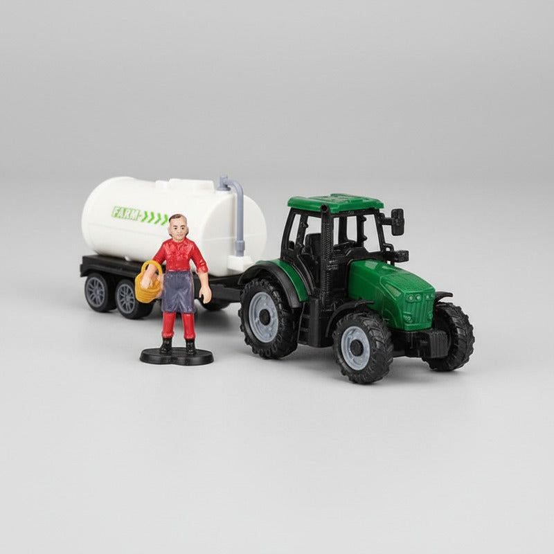 Tractor De Granja Con Muñeco