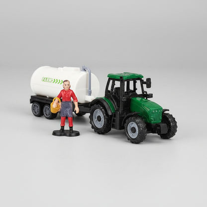Tractor De Granja Con Muñeco