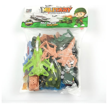 Soldados Y Aviones Militares En Bolsa