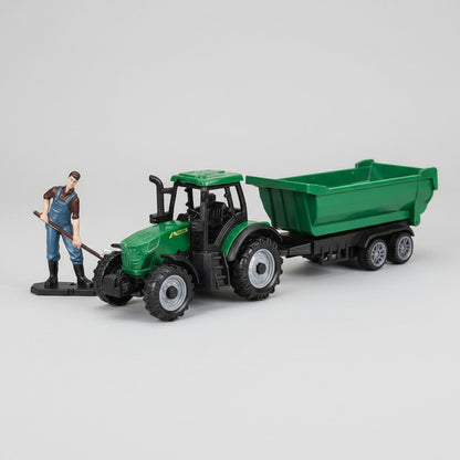 Tractor De Granja Con Muñeco