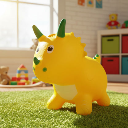Dino Saltarín De Goma Inflable 45 X 70 cm