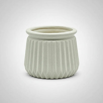 Maceta Cerámica Con Cuello 8,5 cm