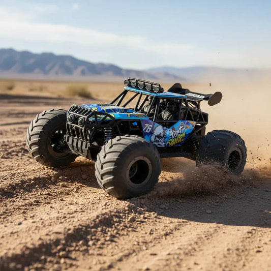 Auto 4×4 A Control Remoto con Sonido y Tira Humo