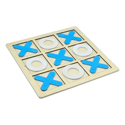 Juego De Mesa Tatetí De Madera 22,5 X 22,5 cm