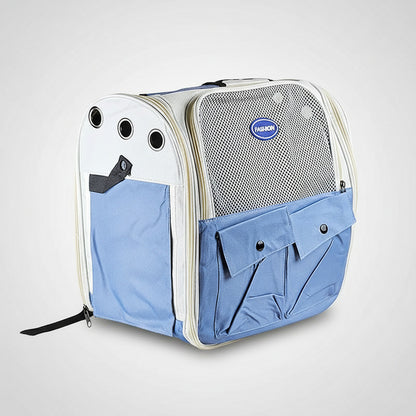 Mochila Transportadora Para Mascota Con Bolsillos 35 X 36 cm