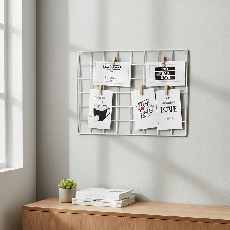 Rejilla Para Colgar Fotos 38 X 28 cm