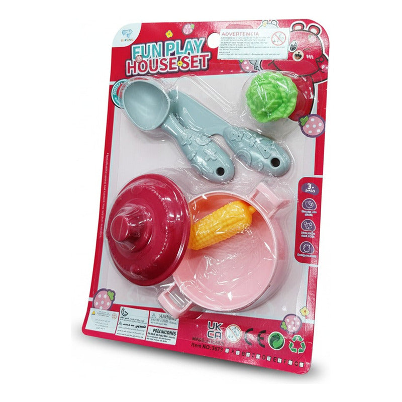 Set De Cocina Con Accesorios