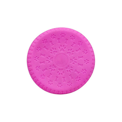 Frisbee Para Mascotas De Silicona 19 cm