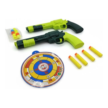 Set Pistolas De Dardos X2