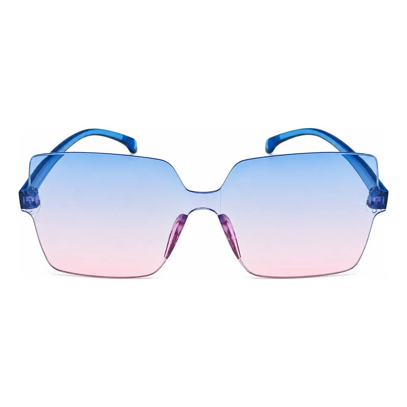 Lentes Estilo Oversize Degradé