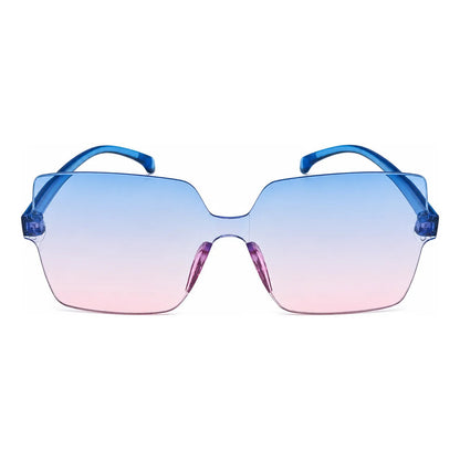 Lentes Estilo Oversize Degradé