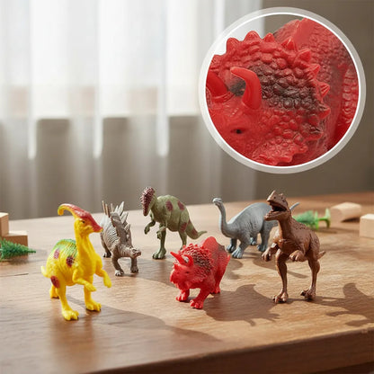 Set De Dinosaurio X6